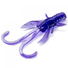 FishUP Baffi Fly 1.5" (10шт), #060 - Dark Violet/Peacock & Silver