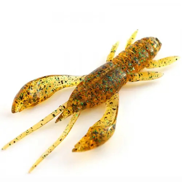 FishUP Real Craw 1.5" (10шт), #036 - Caramel/Green & Black