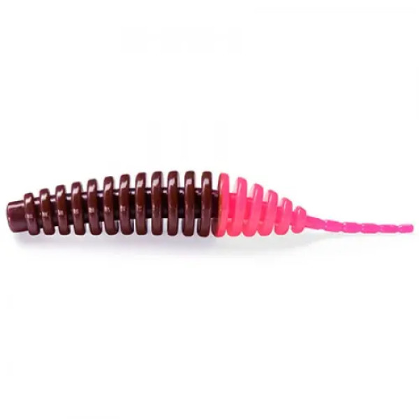 FishUP Tanta 2.5" (8шт), #139 - Earthworm/Hot Pink