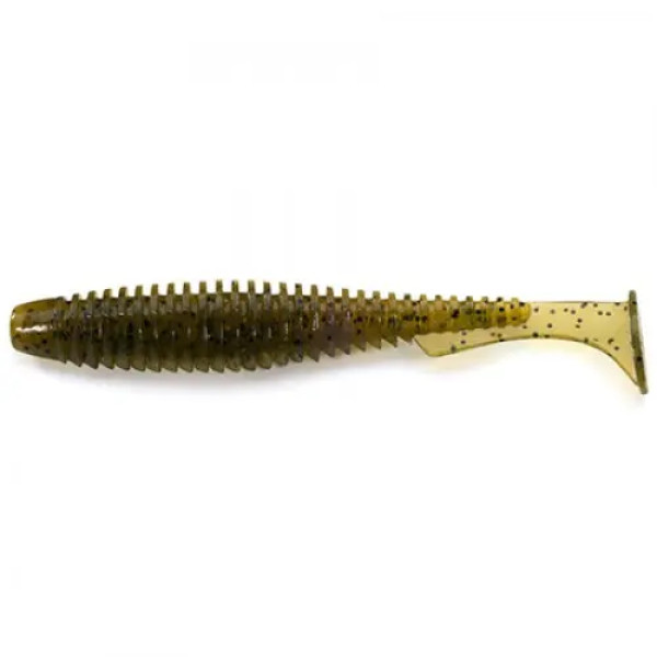 FishUP U-Shad 2" (10шт), #074 - Green Pumpkin Seed