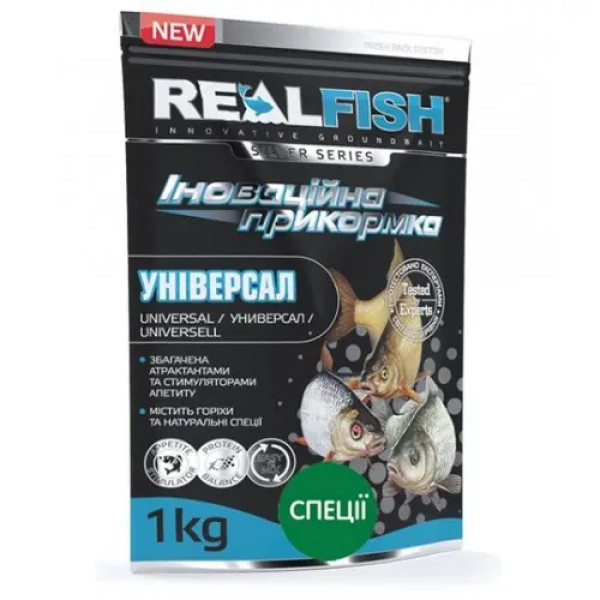 ПРИКОРМКА RealFish "УНИВЕРСАЛ" СПЕЦИИ, 1 кг