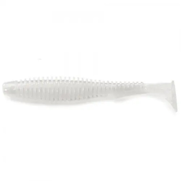 FishUP U-Shad 2.5" (9шт), #081 - PEARL