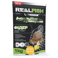 ПРИКОРМКА RealFish "ФИДЕР" БИСКВИТ-ВАНИЛЬ, 1 кг