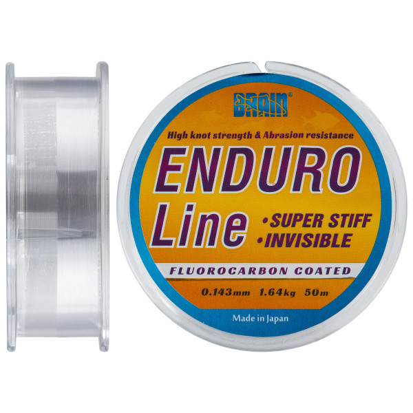 Леска Brain Enduro 50 m 0,143 mm #0.8