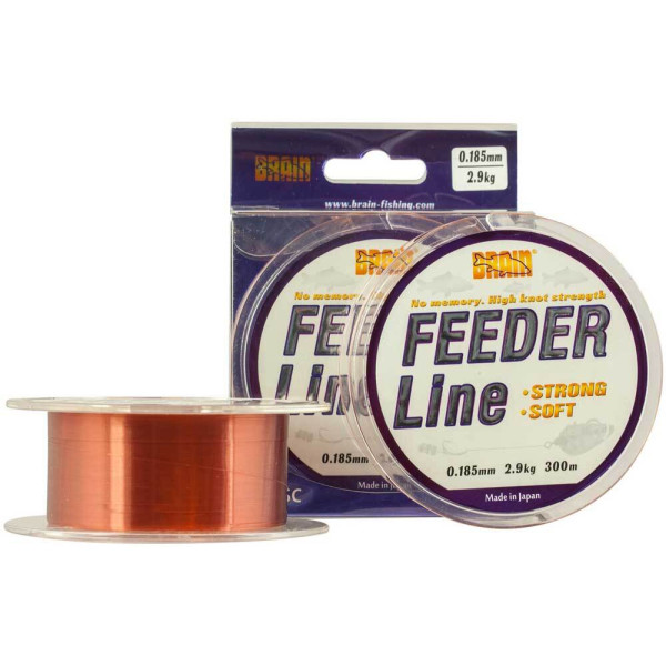 Волосінь Brain Feeder 300 m 0,243 mm #2.25