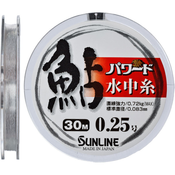 Волосінь Sunline Powerd Ayu 30m #0.1/0.053mm 0.28kg