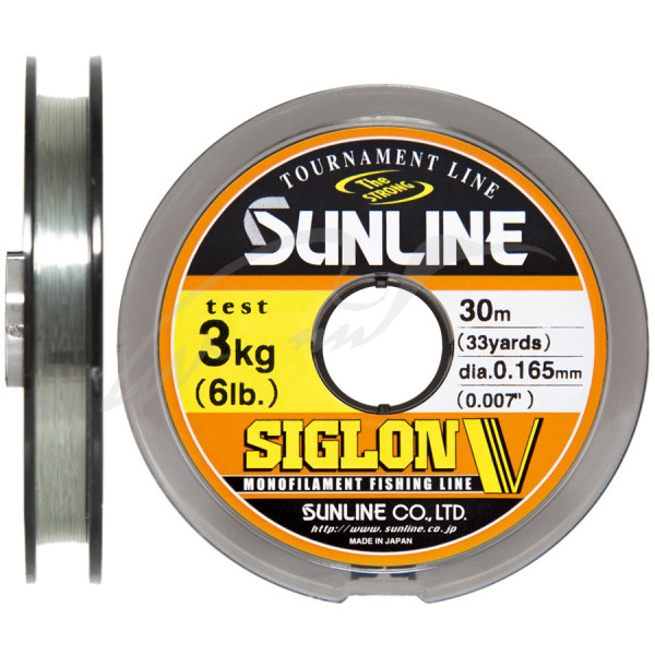 Леска Sunline Siglon V 30m #2.5/0.26mm 6.0kg
