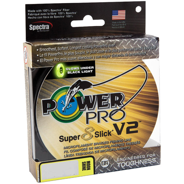 Шнур Power Pro Super 8 Slick V2 (Moon Shine) 275m 0.23mm 38lb/17.0kg
