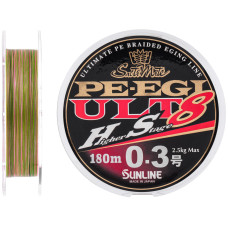 Шнур Sunline PE EGI ULT HS8 180m #0.3/0.090 mm 2.5 kg
