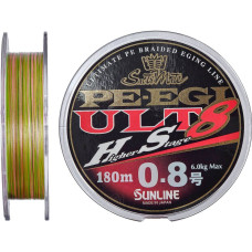 Шнур Sunline PE EGI ULT HS8 180m #0.8/0.148 mm 6.0 kg