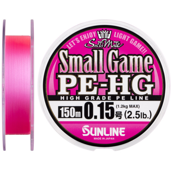 Шнур Sunline Small Game PE-HG 150м #0.2/0.076 mm 3lb/1.6 kg