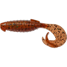 Силикон Keitech Flapper Grub 4" (7 шт/уп) ц:ea#01 orange pepper