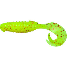 Силікон Keitech Flapper Grub 4" (7 шт/уп) к:pal#01 chartreuseredflake