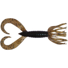 Силикон Keitech Little Spider 3.5" (5 шт/уп) ц:207 green pumpkin pp. flk