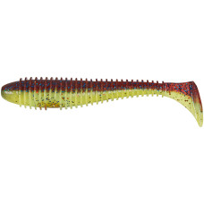 Силикон Keitech Swing Impact FAT 3.8" (6 шт/уп) ц:ea#15 grape chart red flk