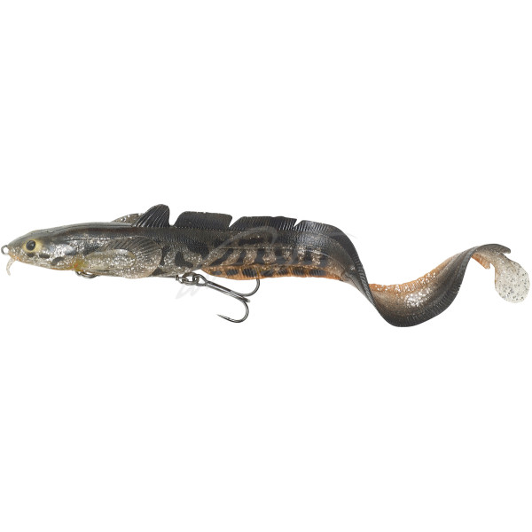 Силікон Savage Gear 3D Burbot Shallow SS 250mm 70.0g Silver Burbot UV (поштучно)