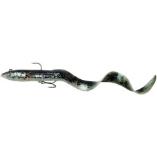 Силікон Savage Gear 4D Real Eel 200mm 38.0g Black/Green/Pearl PHP (поштучно)