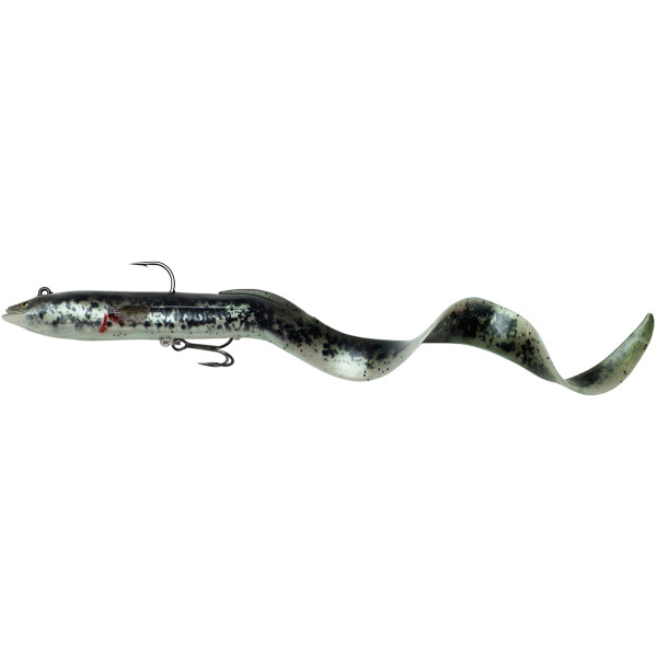 Силікон Savage Gear 4D Real Eel 200mm 38.0g Black/Green/Pearl PHP (поштучно)