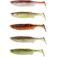 Силікон Savage Gear Fat Minnow T-Tail 75mm 5.0g Clearwater Mix (5 шт/уп)