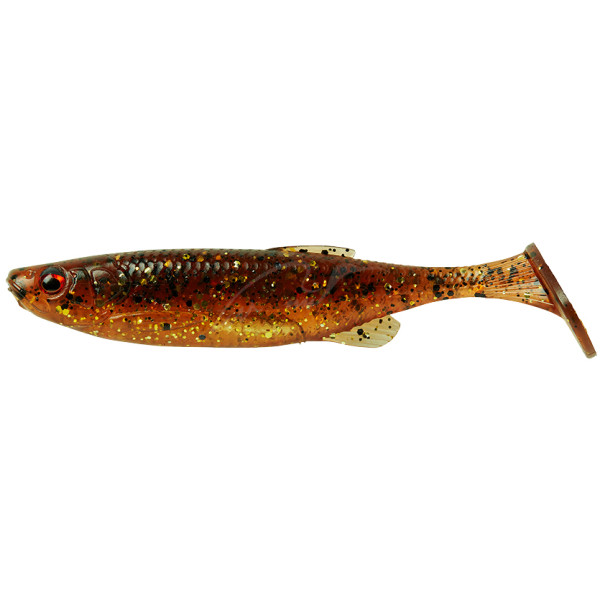 Силікон Savage Gear Fat Minnow T-Tail 75mm 5.0g Motoroil UV (поштучно)