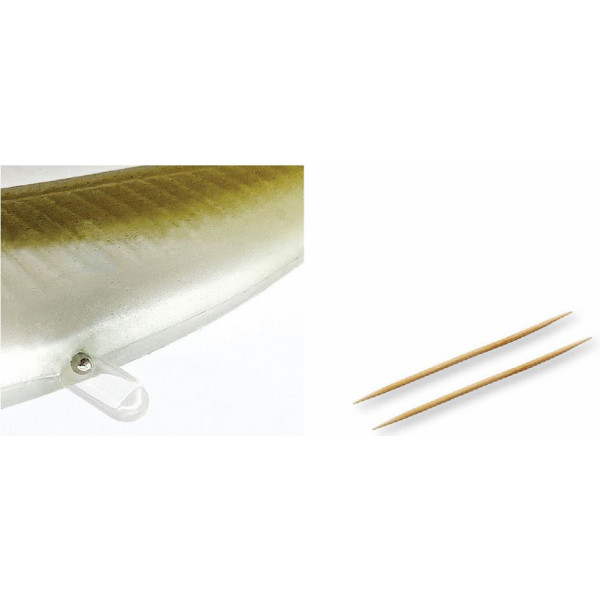 Силикон Savage Gear Savage Minnow WL 100mm 16.0g Sinking Green Silver (2+1 шт/уп)