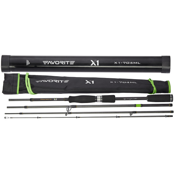 Спиннинг Favorite X1 Travel 764M 2.29m 7-24g Fast