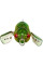 Воблер Savage Gear 3D Cicada F 33mm 3.5g Green